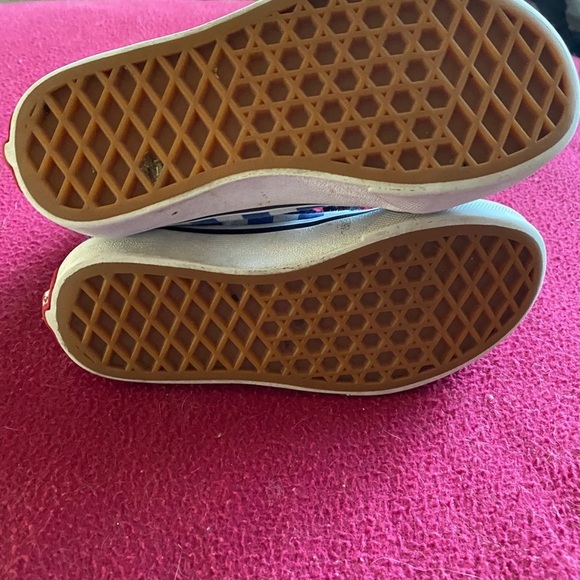 VANS Authentic Canvas Skate Shoes kids size 11 with dinosaur - Picture 7 of 9